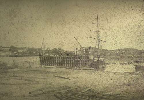 MUELLE, PUERTO Y ADUANA DE ASUNCIÓN (COLECCIÓN DE JAVIER YUBI)